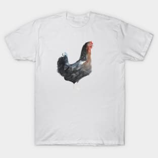 Watercolor Hen T-Shirt